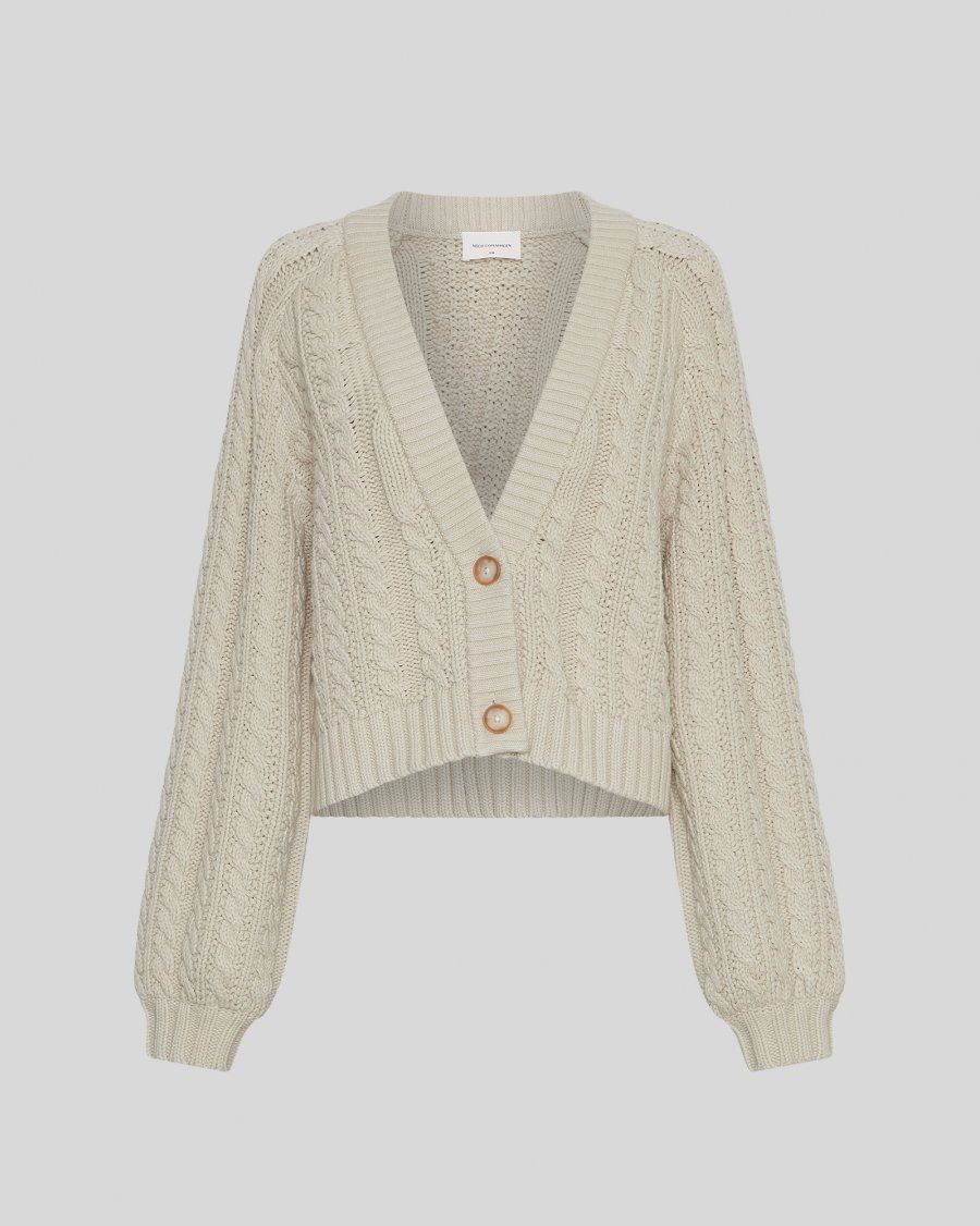 MSCH Copenhagen MSCHKeisha Jillena Cardigan OATMEAL MELANGE 19174