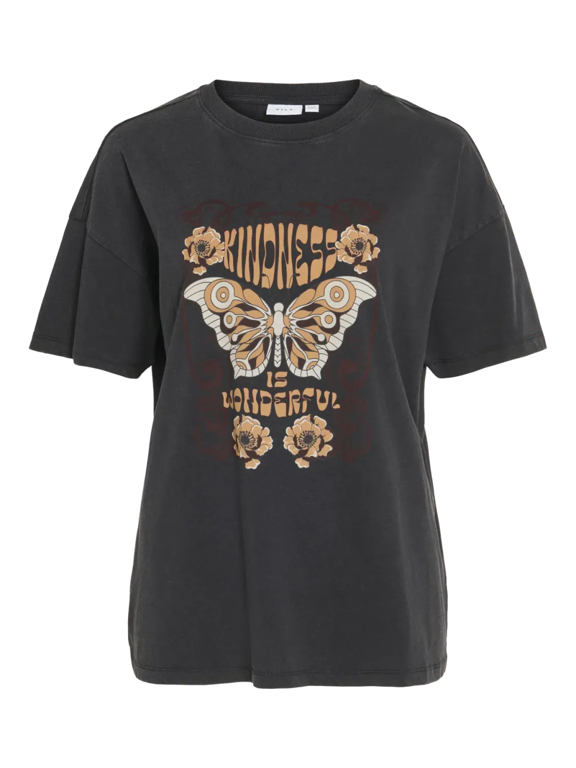 Vila VIRUBIE O-NECK S/S PRINTED TEE 295042001 14113996