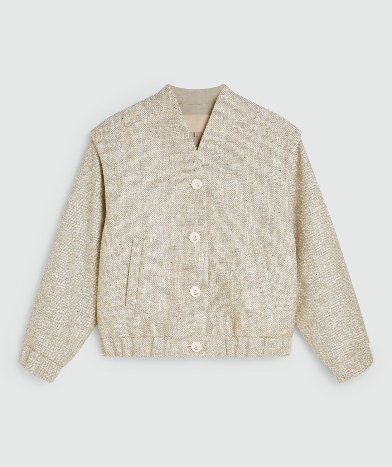 Josh V Kellie jacket light brown melange JV-2508-0305