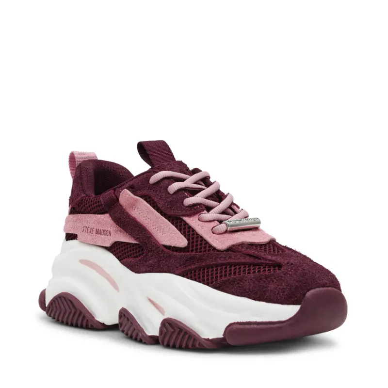 Steve Madden Possession-E sneaker DK Cherry SM19000033