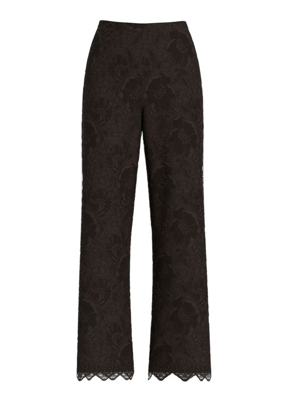 Vila VIMAYE HW LACE PANTS Coffee Bean 14112413