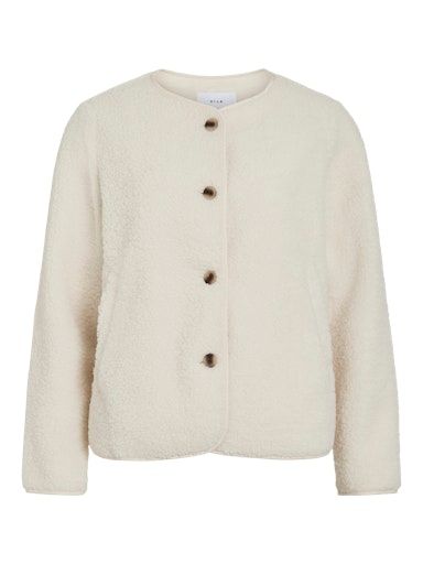 Vila VIADA TEDDY JACKET Birch 14104855