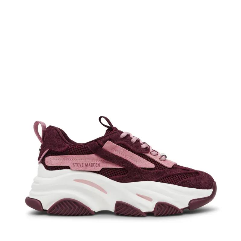 Steve Madden Possession-E sneaker DK Cherry SM19000033