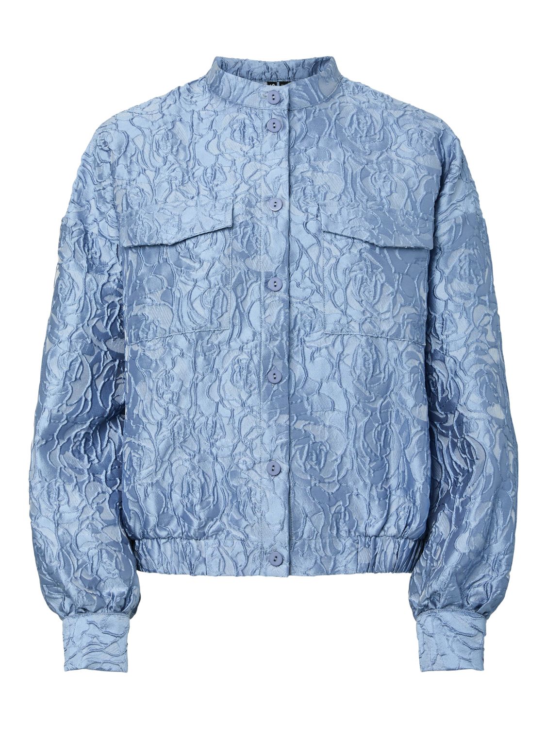 Pieces PCKARINA LS BOMBER JACKET WV D2D PP Blue Bell 17163994