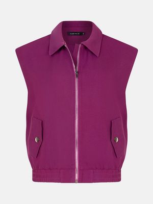 Ydence gilet danielle Fuchsia Purple FS2520