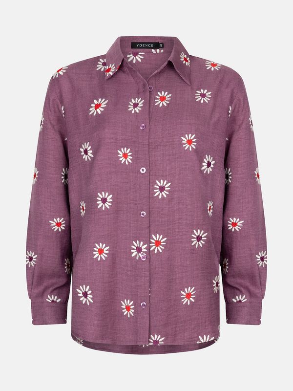 Ydence Blouse Gabia Mauve FS2522