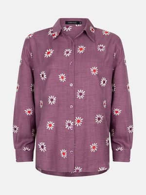 Ydence Blouse Gabia Mauve FS2522