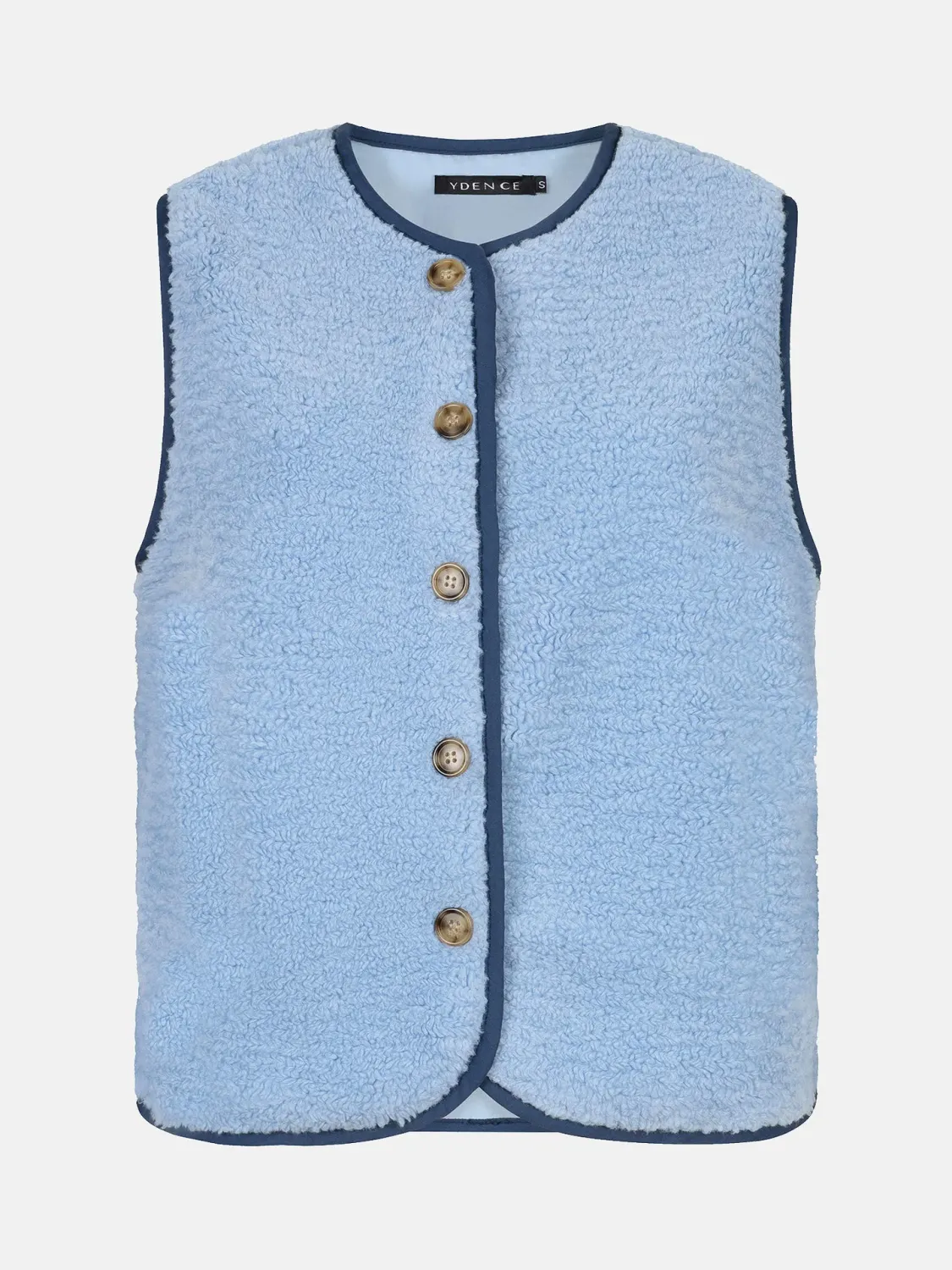 Ydence Gilet puck light blue FC2509