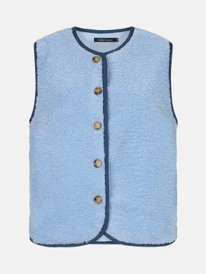 Ydence Gilet puck light blue FC2509