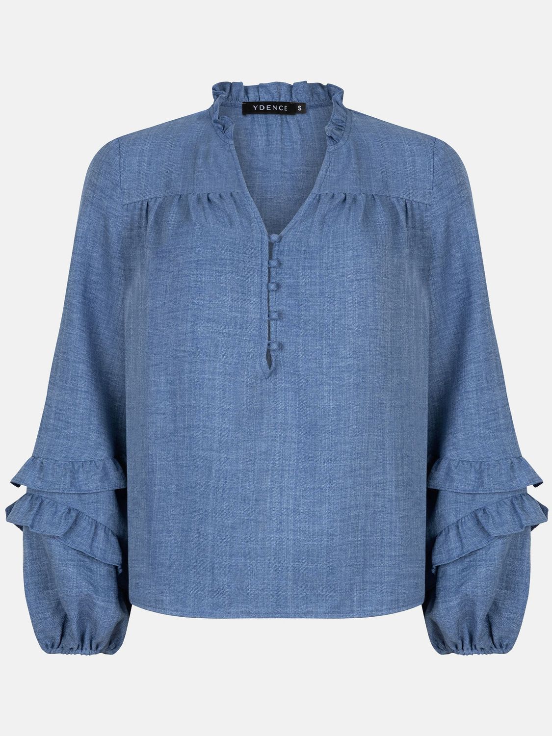 Ydence blouse Jacky denim blue FS2529