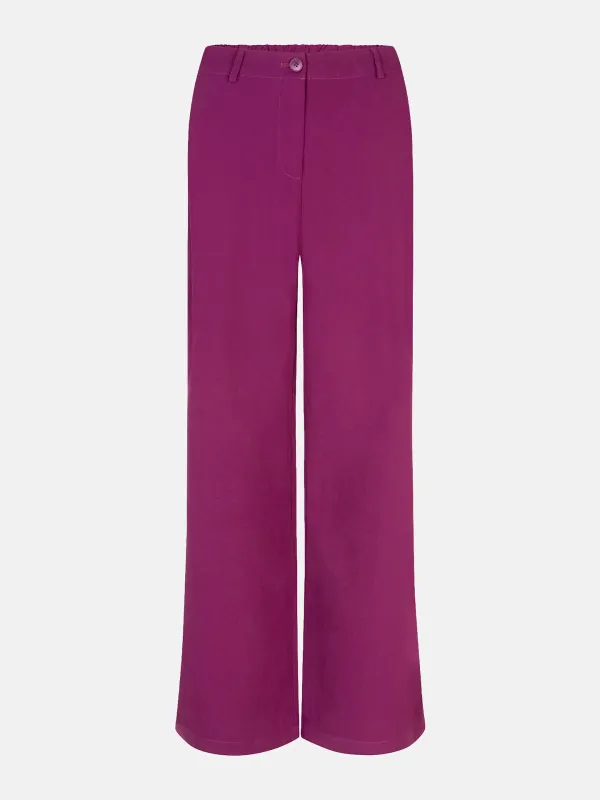 Ydence Pants Solange Tall Fuchsia Purple FS2534