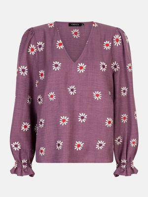 Ydence top philou Mauve FS2530