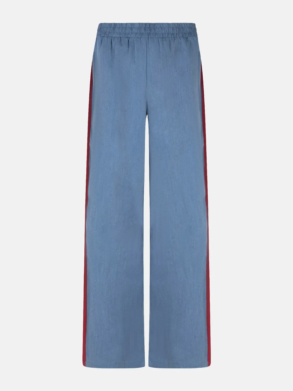 Ydence Pants Zizi Tall Denim blue/burgundy F25N-76128T