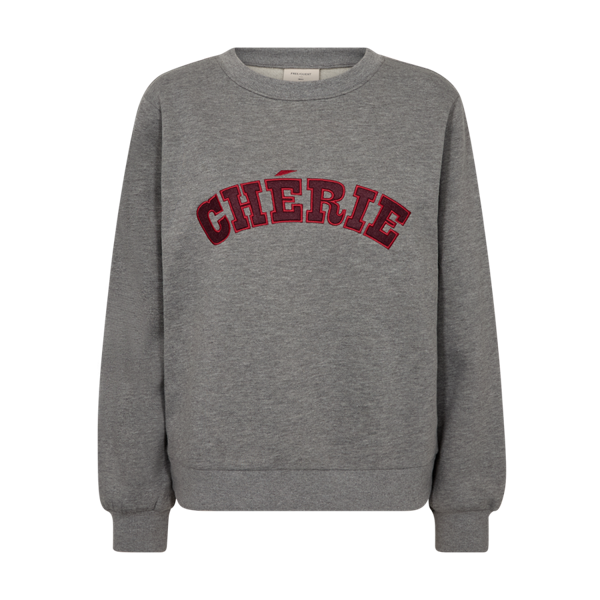 Freequent FQWANA-PULLOVER Med. Grey Mel. w. Port Royale 206692