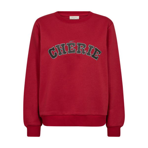 Freequent FQWANA-PULLOVER Chili Pepper w. Dark Grey 206692