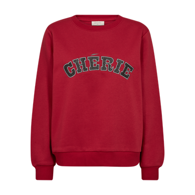 Freequent FQWANA-PULLOVER Chili Pepper w. Dark Grey 206692