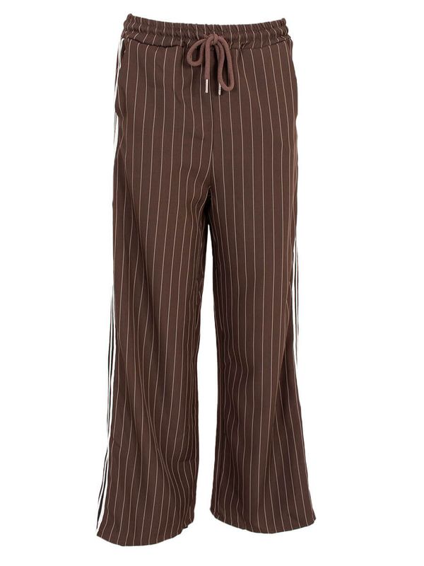 Azzurro Pants Pinstripe Brown 7421