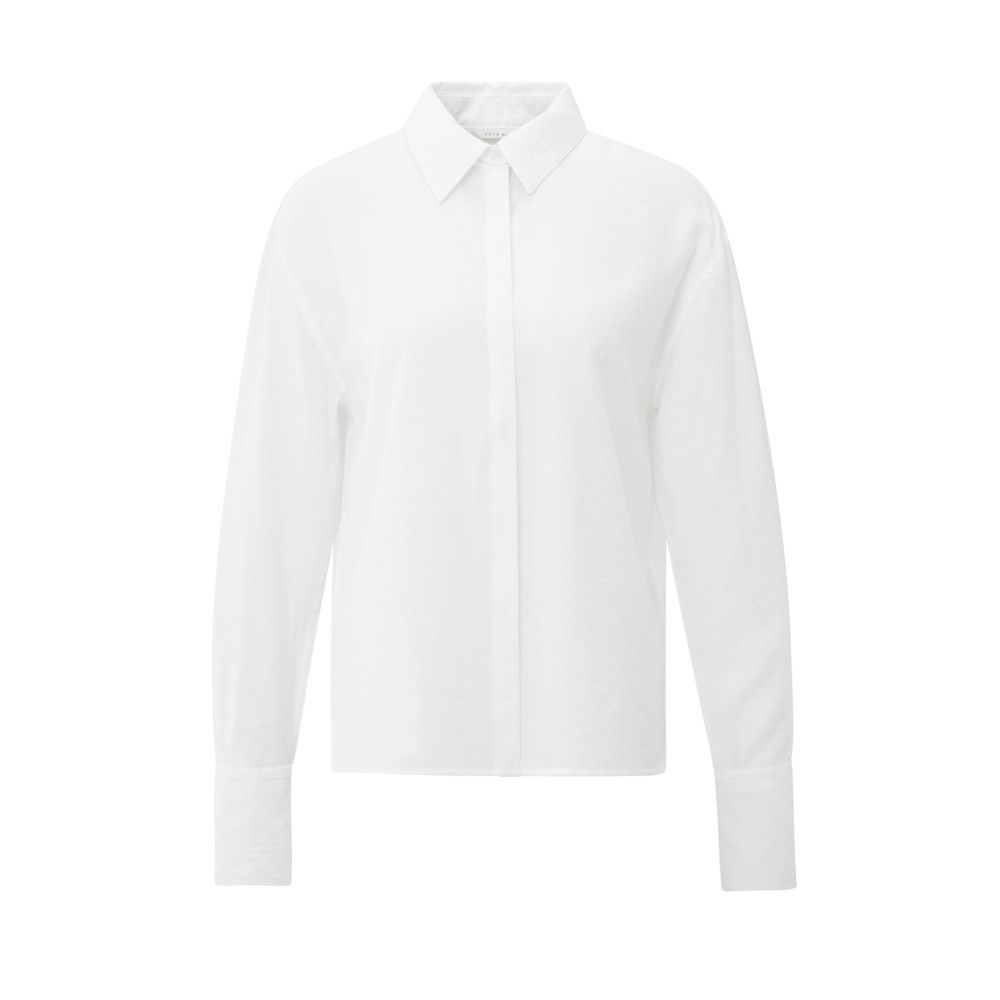 YaYa Shirt with removable collar an PURE WHITE 01-201179-509