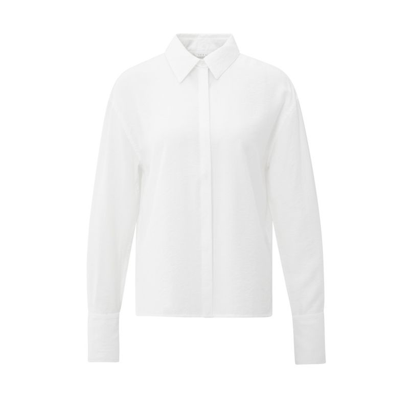 YaYa Shirt with removable collar an PURE WHITE 01-201179-509