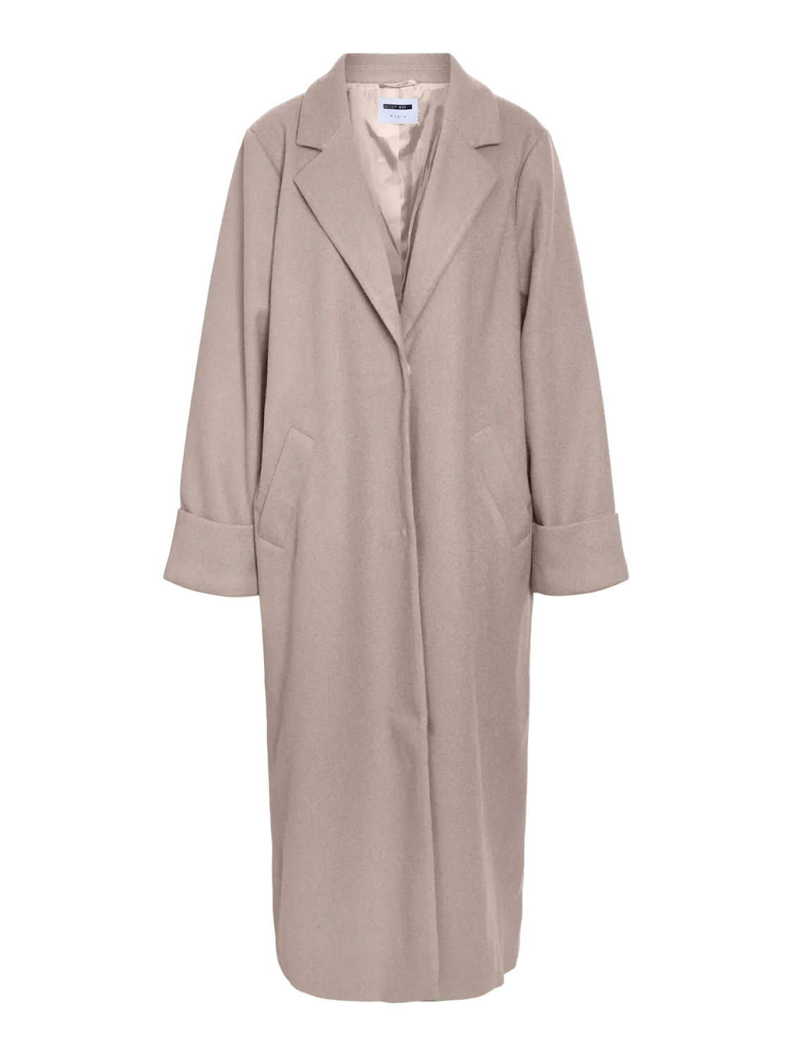 Noisy May NMCADDY L/S LONG COAT FWD NOOS Nomad/MELANGE 27031306