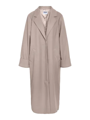 Noisy May NMCADDY L/S LONG COAT FWD NOOS Nomad/MELANGE 27031306