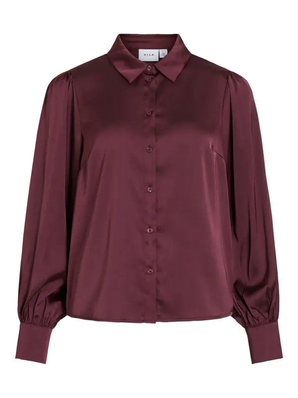 Vila VIENNA RAVENNA L/S BALLOON SHIRT - : Fig 14107462