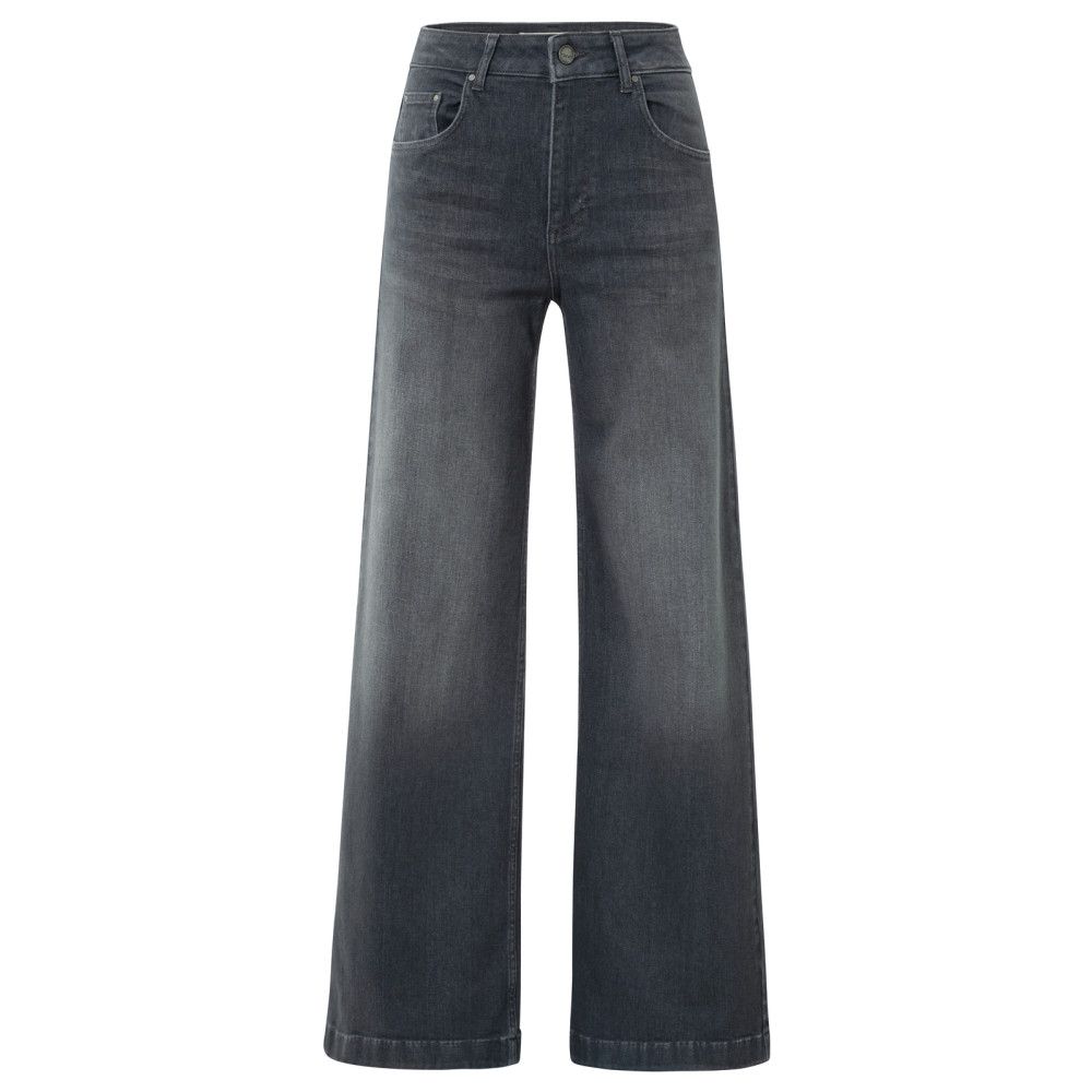 YaYa Hw loose wide denim - L34 GREY DENIM 01-311109-509