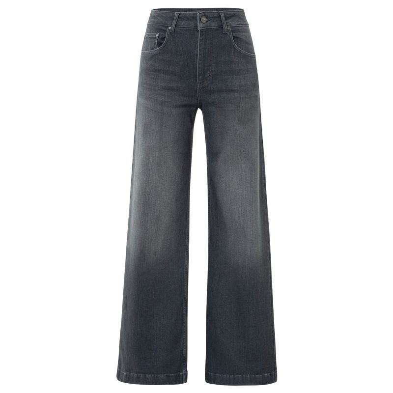 YaYa Hw loose wide denim - L34 GREY DENIM 01-311109-509