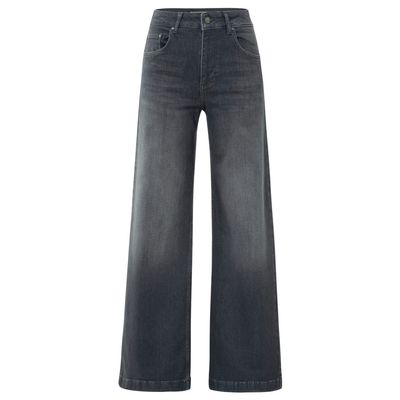 YaYa Hw loose wide denim - L34 GREY DENIM 01-311109-509