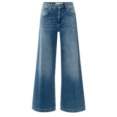 YaYa Hw loose wide denim - L32 BLUE DENIM 01-311119-509