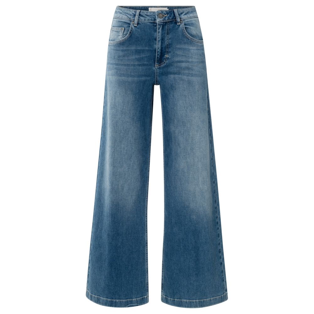 YaYa Hw loose wide denim - L34 BLUE DENIM 01-311109-509