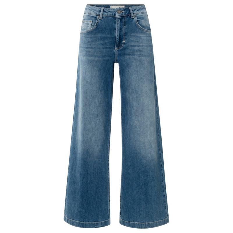 YaYa Hw loose wide denim - L34 BLUE DENIM 01-311109-509