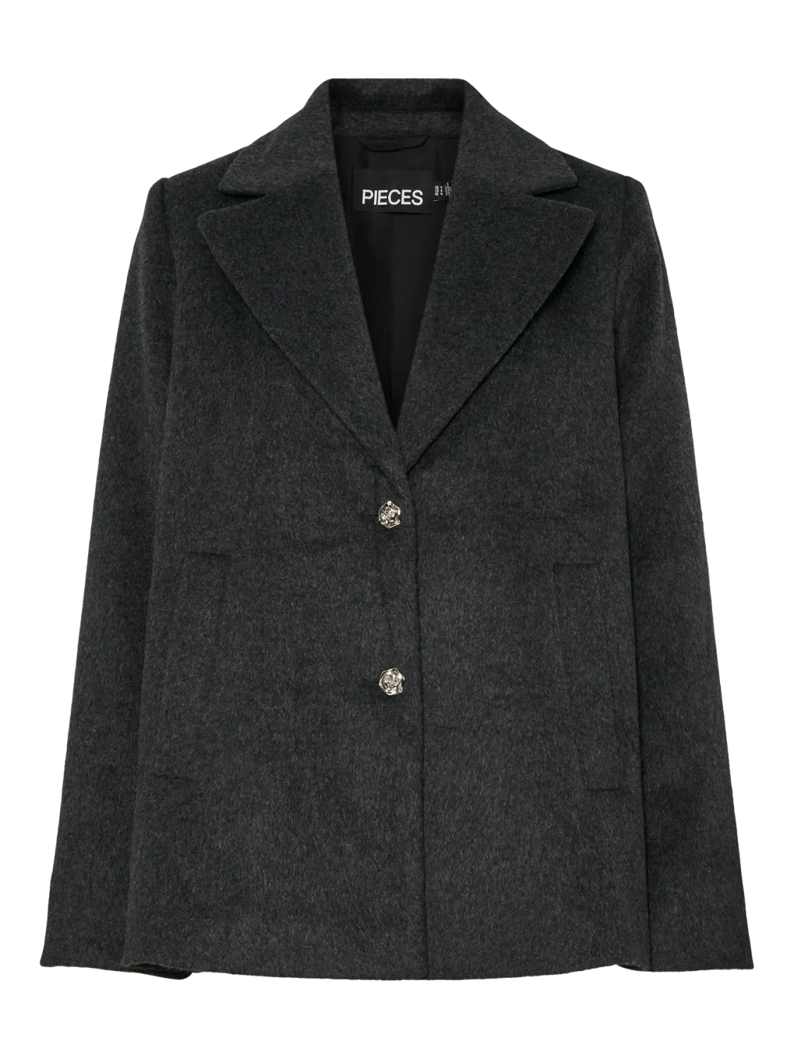 Pieces PCJASMIN OUTERWEAR BLAZER Black/Melange 17158894