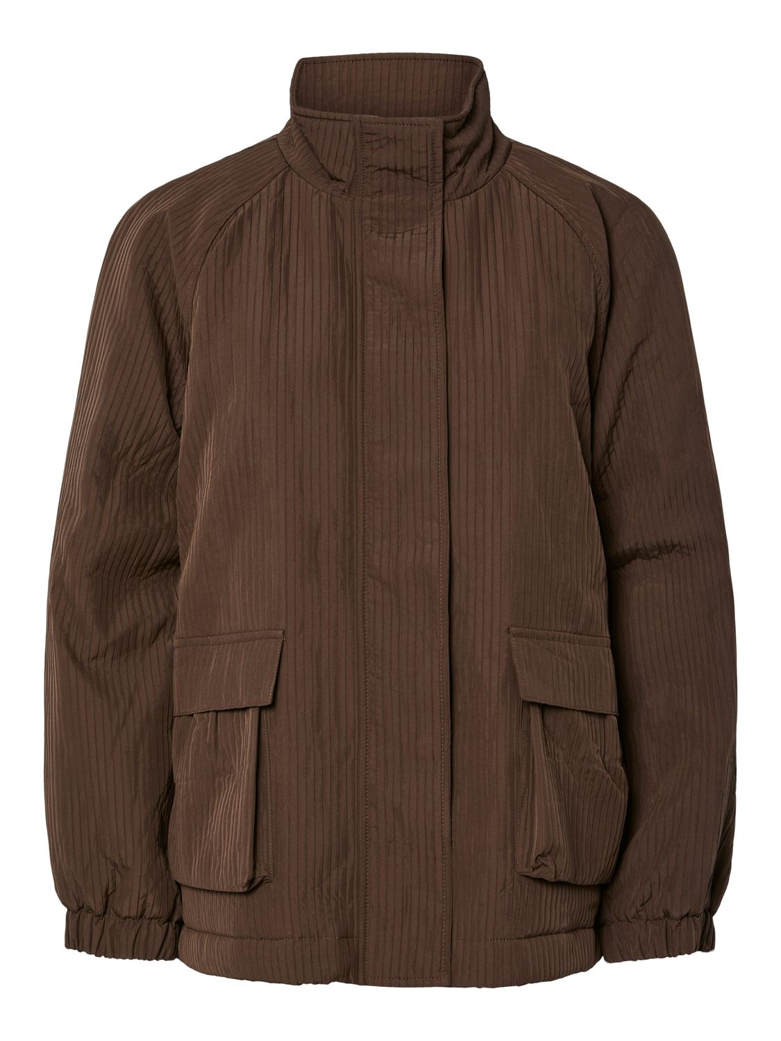 Pieces PCJADE JACKET Hot Fudge 17158804
