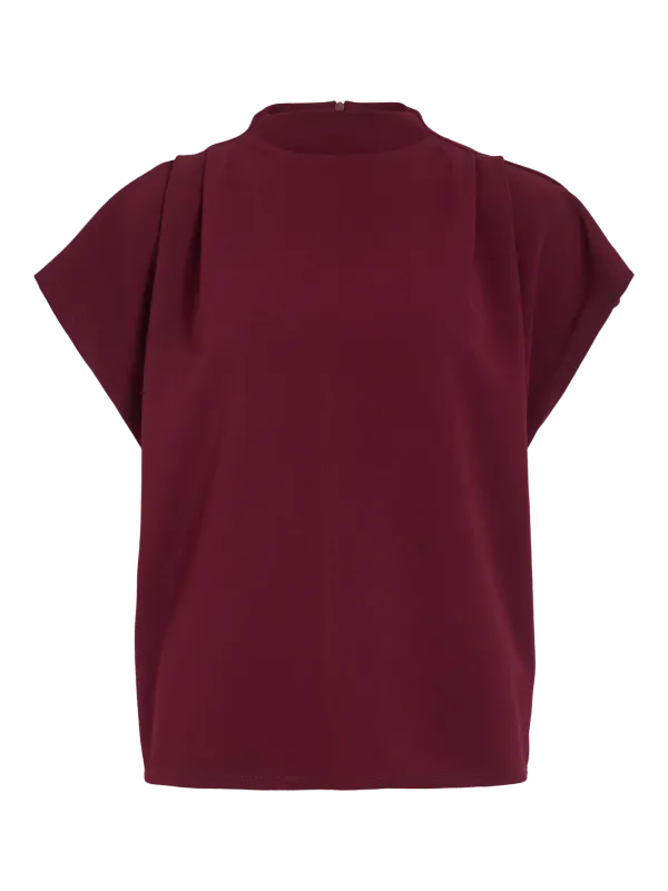 Vila VIMERLANO FUNNELNECK S/S TOP Fig 14110286