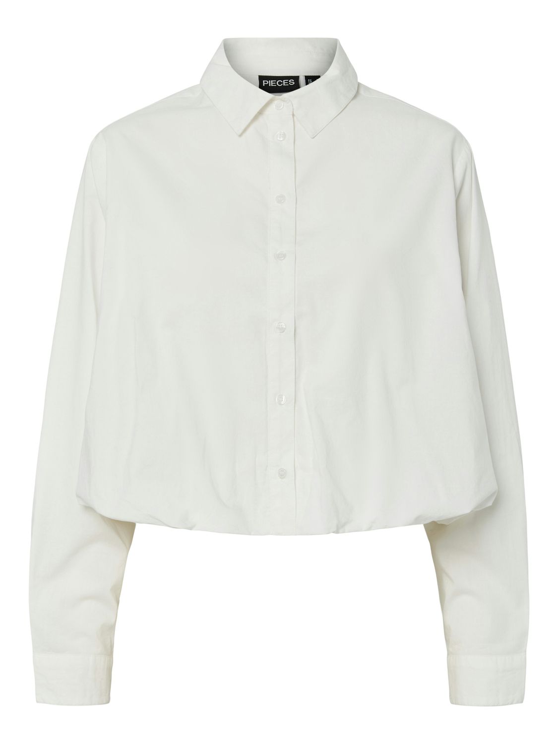 Pieces PCROSALIE LS SHIRT WVN BC Cloud Dancer 17161683