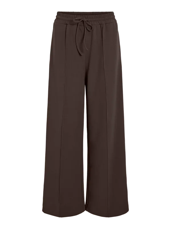 Vila VICLUA HW WIDE PANTS-NOOS Coffee Bean 14095436