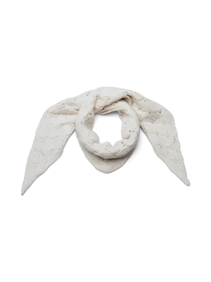 Pieces PCJOELLE TRIANGLE SCARF BC Whitecap Gray 17159701
