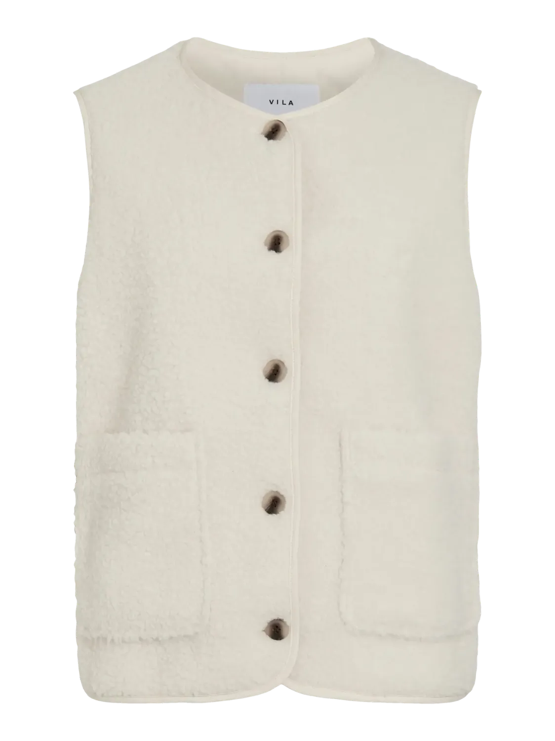 Vila VIADA TEDDY VEST Birch 14105099