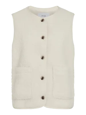 Vila VIADA TEDDY VEST Birch 14105099