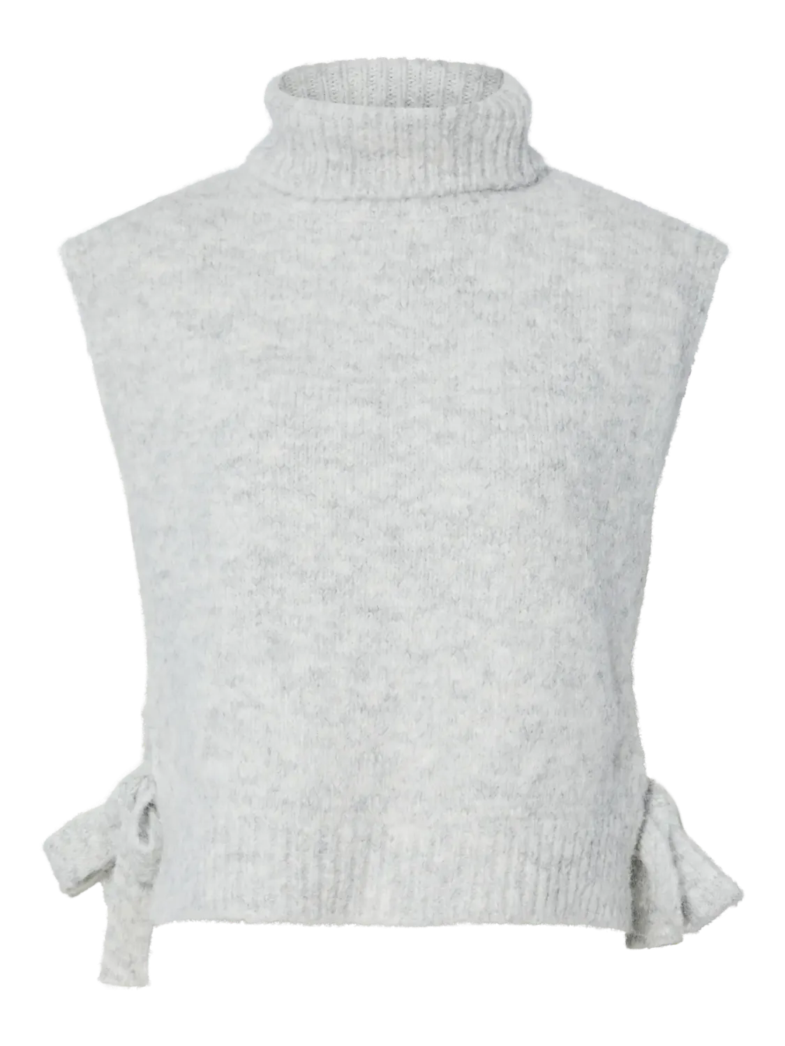 Pieces PCJECCA PONCHO BC Light Grey Melange 17160061