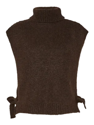 Pieces PCJECCA PONCHO BC Hot Fudge 17160061