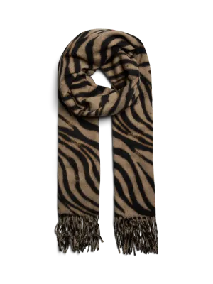 Pieces PCJEO LONG SCARF BC Greige/Tiger 17159757
