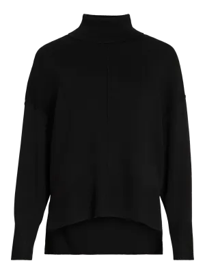 Vila VIOSTRIA ROLLNECK L/S KNIT TOP-NOOS Black Beauty 14096999