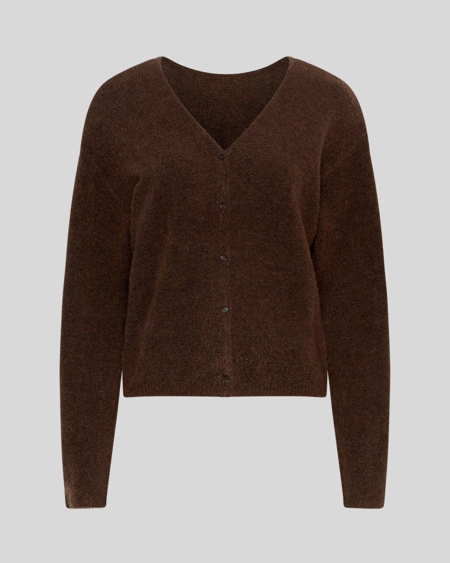 MSCH Copenhagen MSCHMilania Hope Cardigan SLATE BLACK MEL 19257
