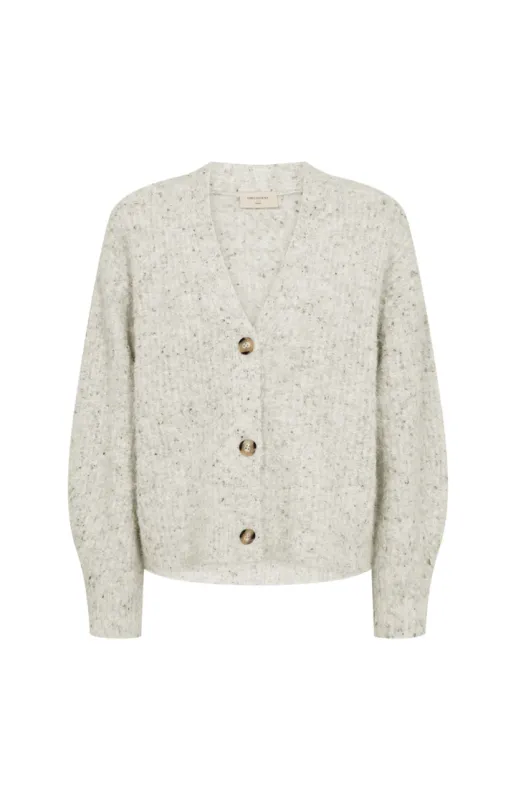 Freequent FQGRSNEMES-CARDIGAN Moonbeam Melange 207384