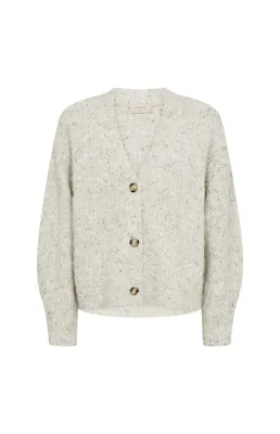 Freequent FQGRSNEMES-CARDIGAN Moonbeam Melange 207384