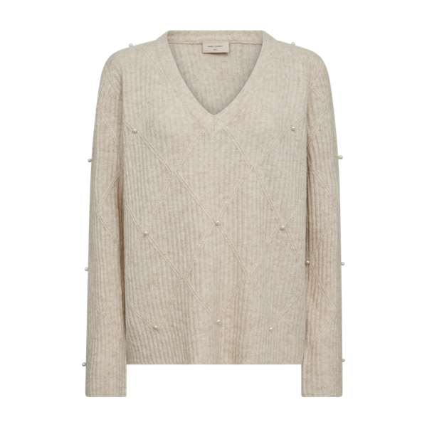 Freequent FQPEARLY-PULLOVER Moonbeam Melange 206747
