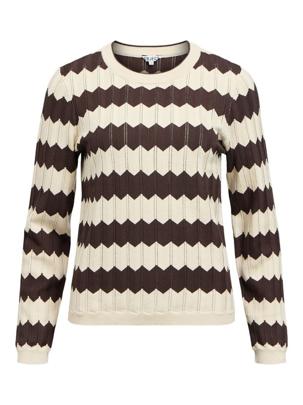 Object OBJEBBA L/S RE KNIT PULLOVER NOOS 183539005 23045708