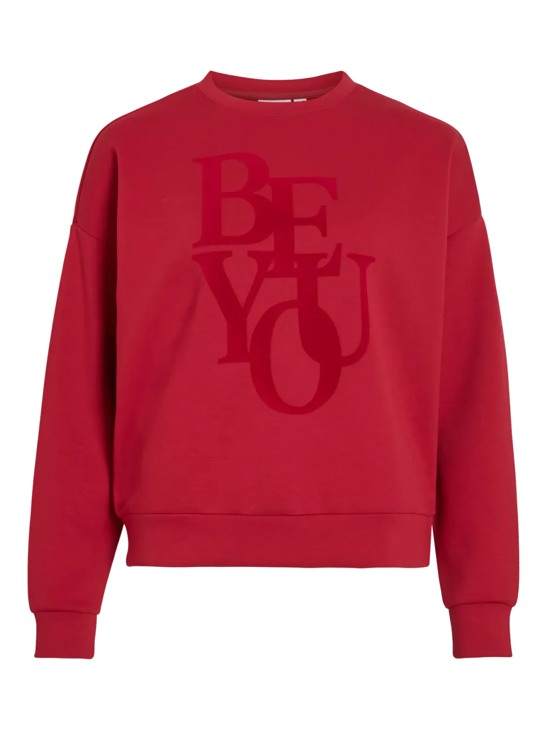 Vila VIREFLECT BE YOU O-NECK L/S TOP Jester Red 14110271